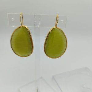 Green Quartz Earrings